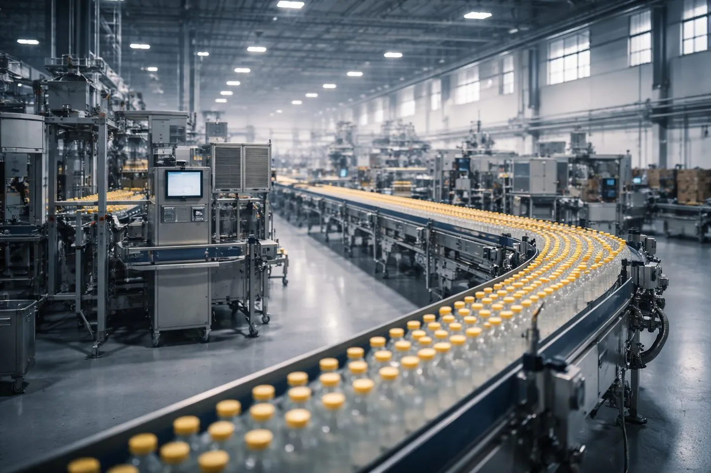 Manufacturing facility floor